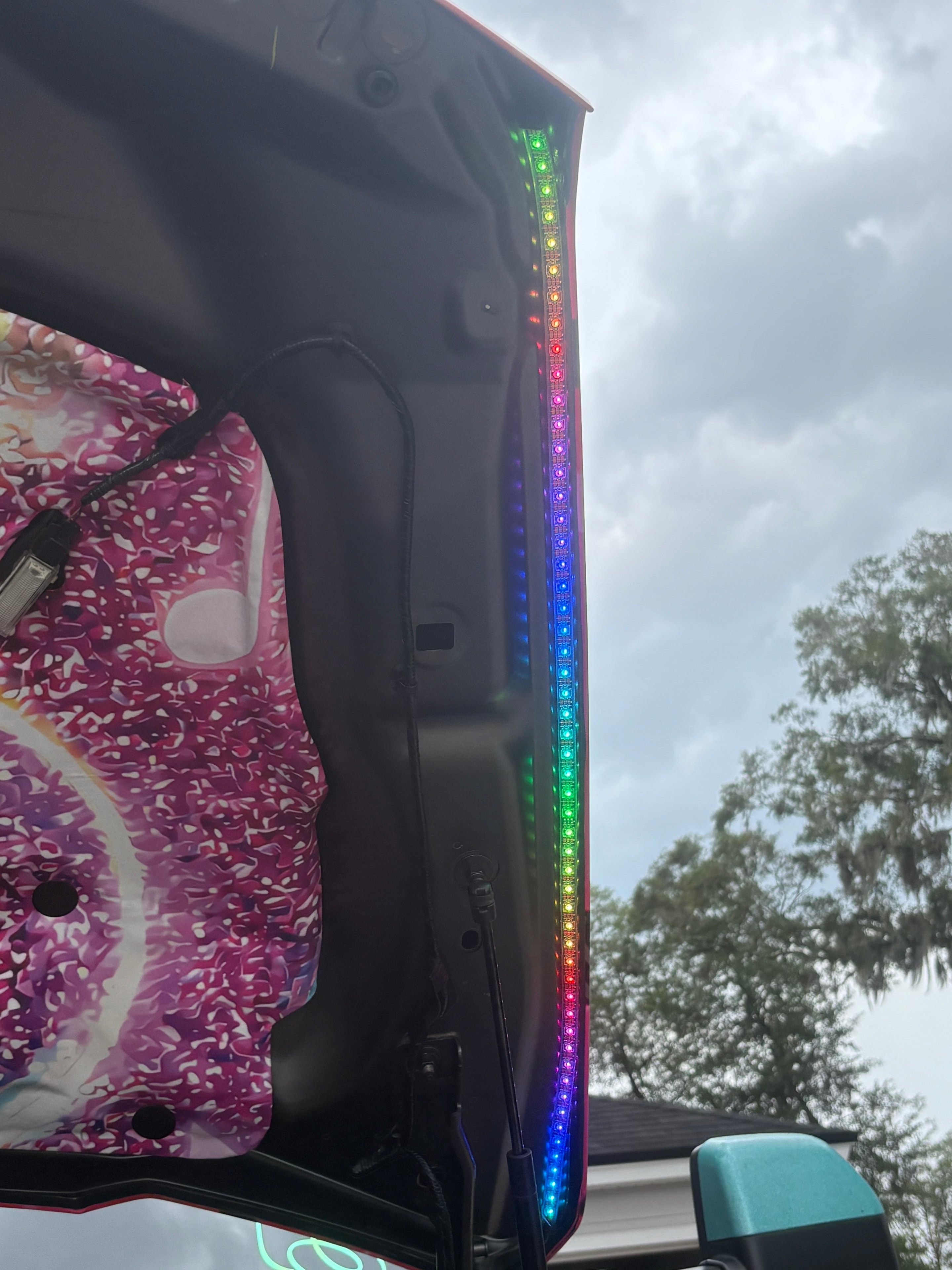 Rainbow LED Strip Install